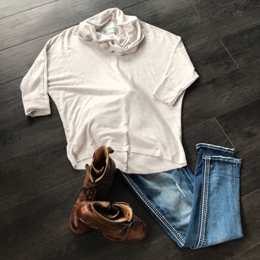 Cowl neck top